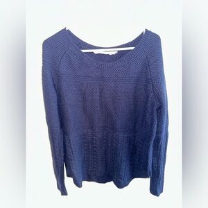 Cozy Blue Knit Sweater
